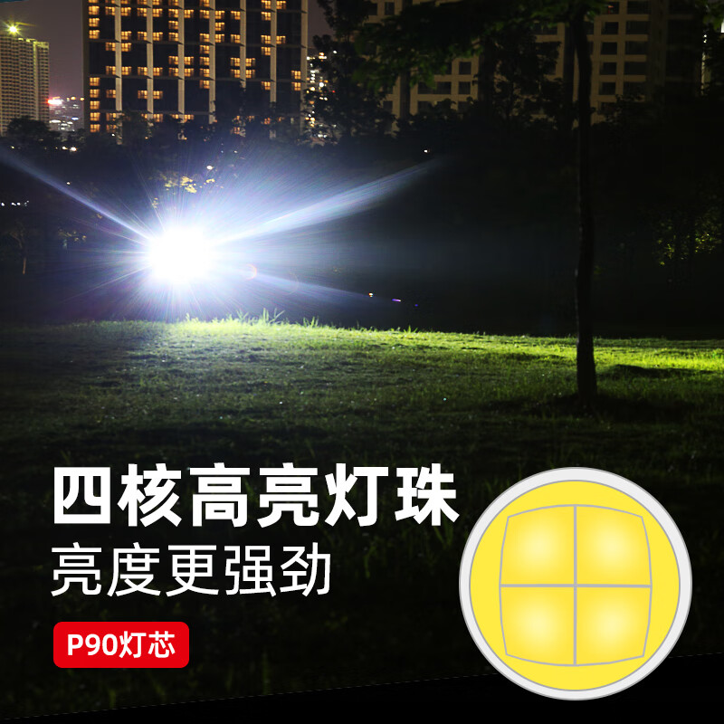神火(SupFire)迷你变焦强光超亮手电筒P90户外充电小便携F15防身露营远射灯 F15-T标配调焦版