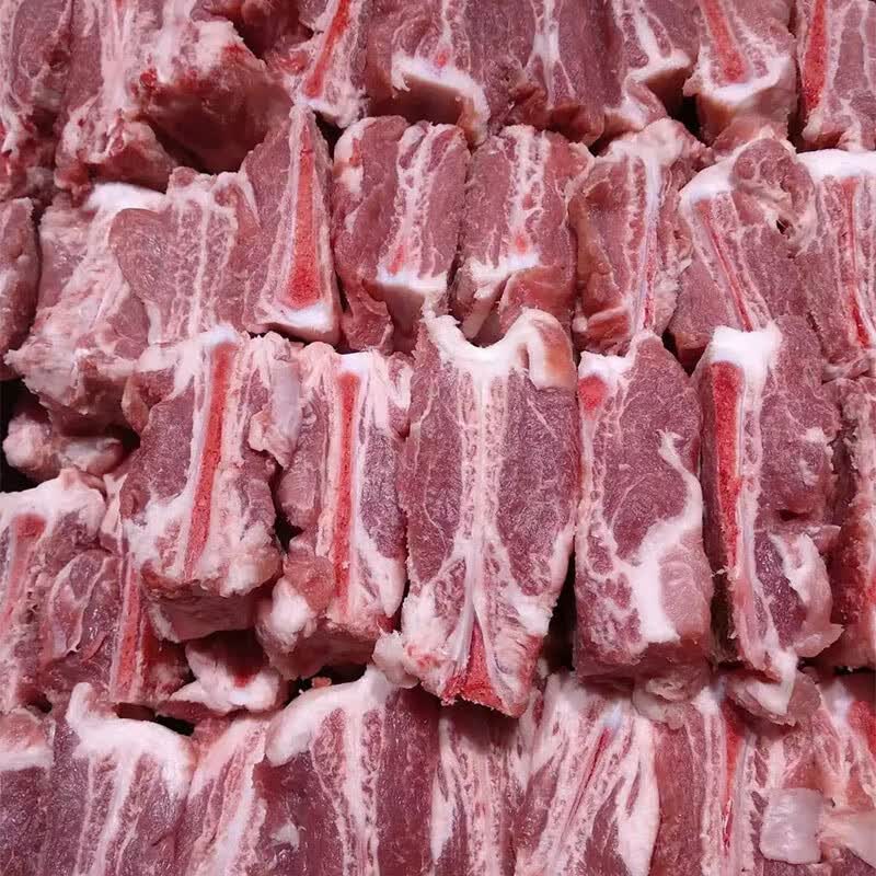 朗小贝顺丰肉多骨头小4斤新鲜猪排骨猪排翅飞机翅肋排边排骨猪排块 4