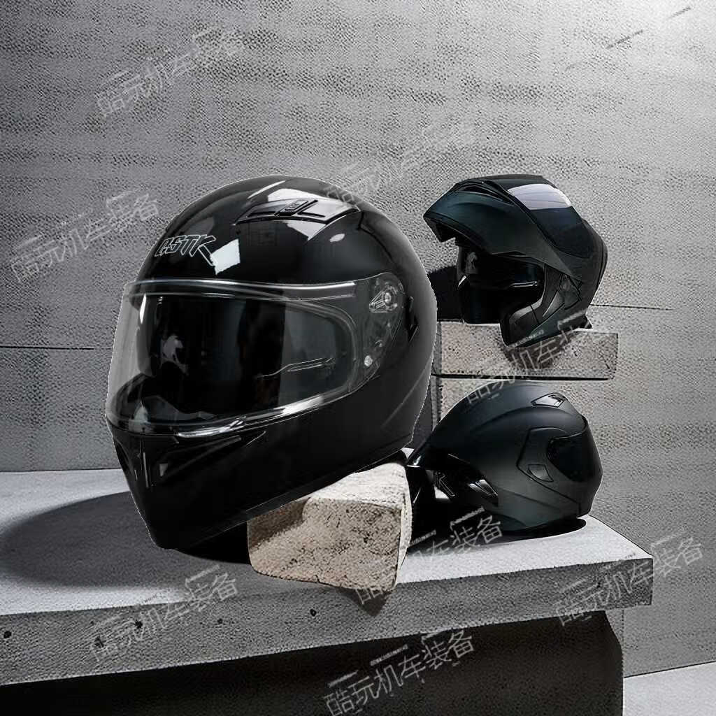 黑武士【透明 头套 防雾镜布】 s码头围(55-56)