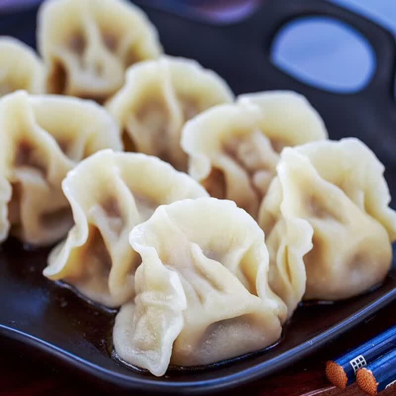 手工水饺80个装猪肉白菜馅 手工水饺