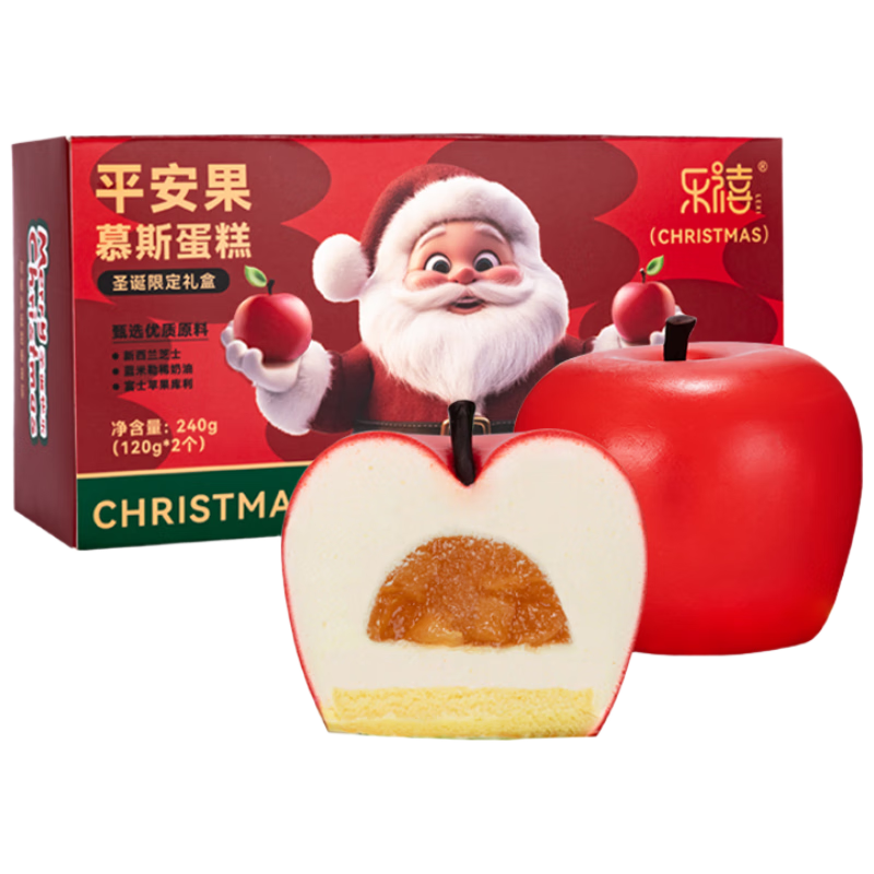 ����ƽ������Ľ˹���⣩120g*2��/�У�ƻ���츻ʿ���ͣ� 39.95Ԫ����19.98Ԫ/����