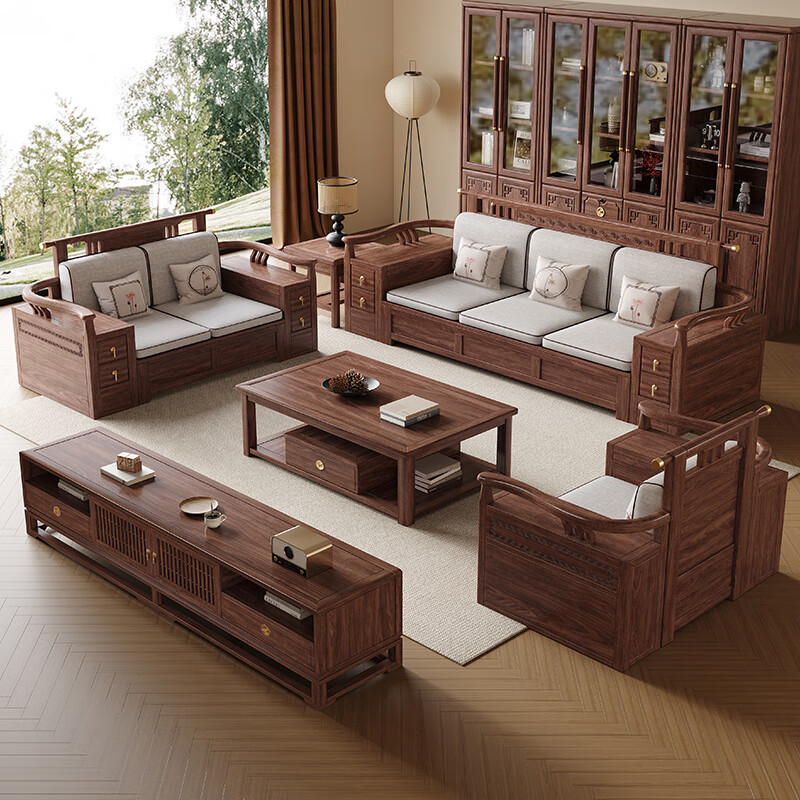 2025年实木沙发品牌排名前十名：这10款材质上乘，设计经典，舒适耐用，家居必备-图片2