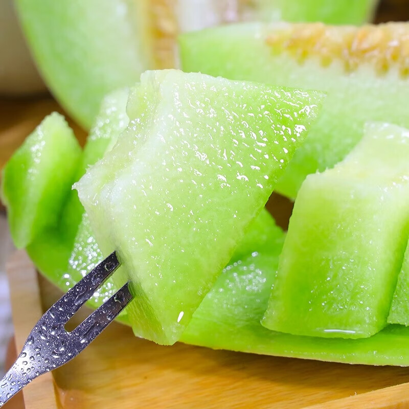 北森南屿玉菇甜瓜新鲜水果应季海南冰淇淋蜜瓜香瓜羊角瓜整箱 5斤（约1-3个装）带箱重