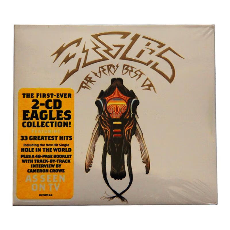 老鹰乐队eagles  the complete greatest hits 2cd专辑 原版