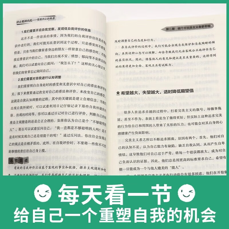 【抖音推荐】停止精神内耗+与自己和解正版 做自己的心理医生走出抑郁症与自己和解心里学自愈力解压指南 告别内心的焦虑者的情绪自救心理疏导拒绝你的内耗心理学入门基础书 【2册】停止精神内耗+与自己和解