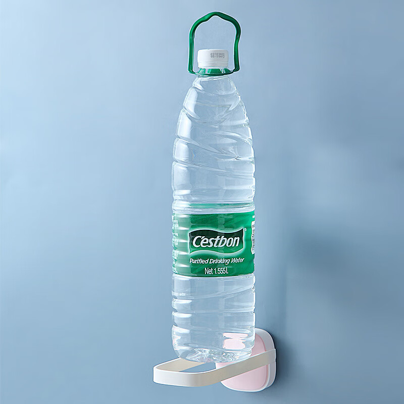 收纳可调节懒人整理免打孔壁挂式多功能 衣架 收纳 白灰