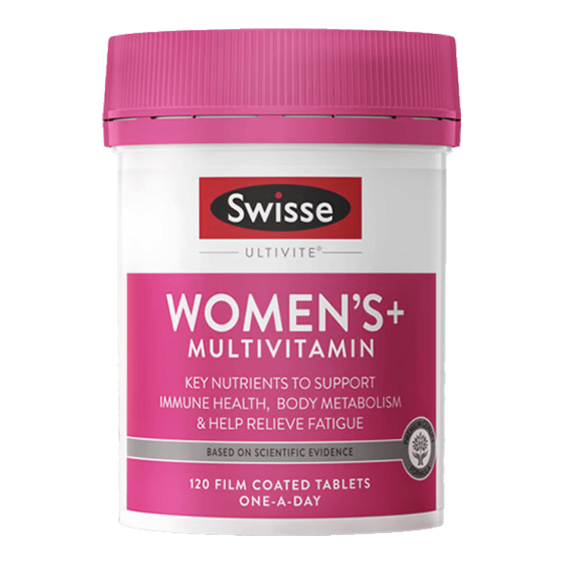 Swisse【联盟专享】Swisse 女士复合维生素片120片/瓶 维生素C葡萄籽 女士复维 120片*1瓶