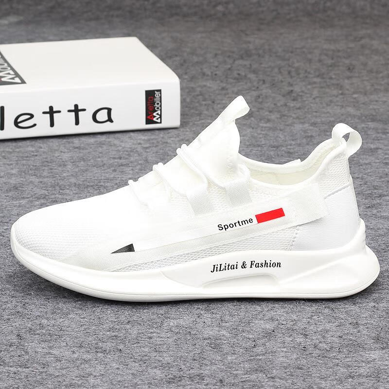 霓问歌赛尔男鞋fashion谢蒙飞行员休闲鞋夏季透气缓震空调鞋飞织运动