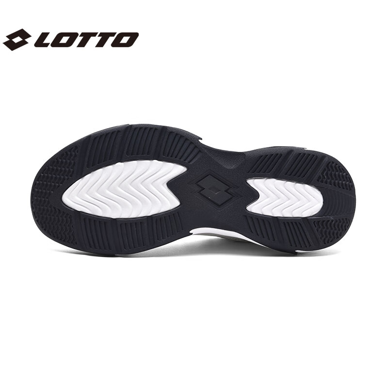 乐途（LOTTO）运动鞋男鞋春冬官方皮面男士跑步鞋防滑耐磨百搭网球休闲鞋子 白蓝色加绒（男款） 40
