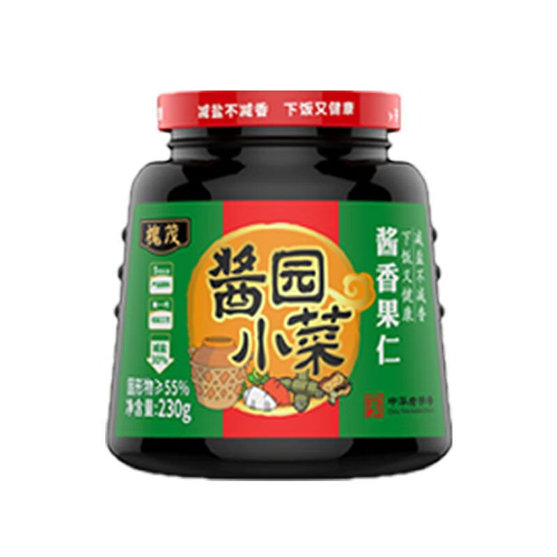 其他品牌槐茂酱菜保定三宝保定槐茂酱菜3瓶八宝菜什锦小黄瓜果仁三宝