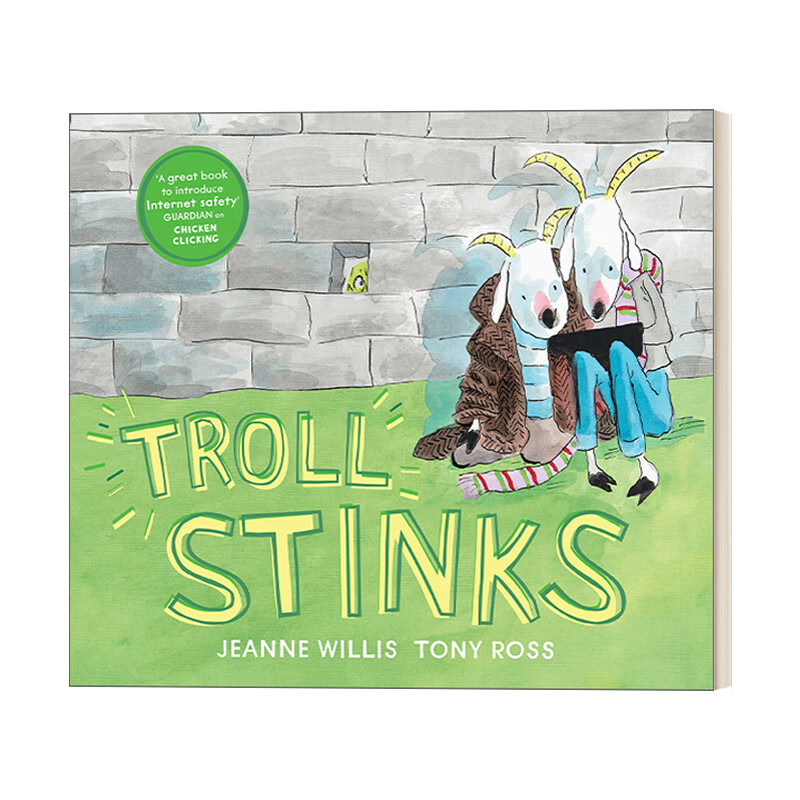 进口原版 troll stinks! 臭臭的巨人 英文版 英语原版书籍
