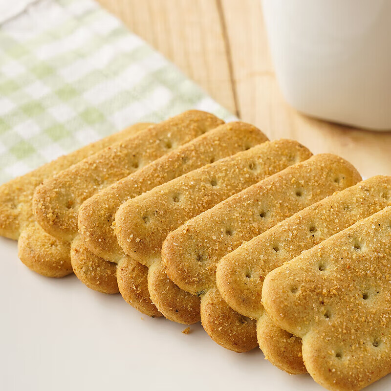 康师傅美味酥饼干 小吃食品80g/袋 满点葱香味