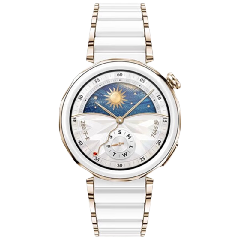 华为（HUAWEI）WATCH GT 5 Pro陶瓷白42mm华为智能手表玄玑感知系统纳米微晶陶瓷情绪健康助手新款