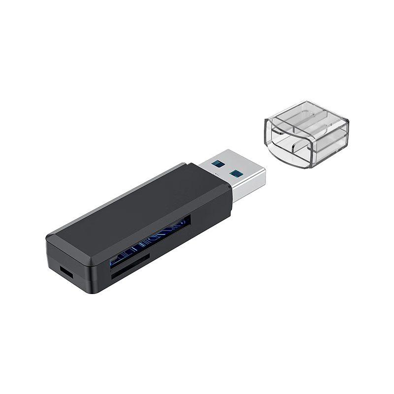 連拓USB3.0高速讀卡器SD/TF內存卡多功能合一適用電腦/筆記本/無人機/監(jiān)控攝像頭/行車記錄儀讀卡器