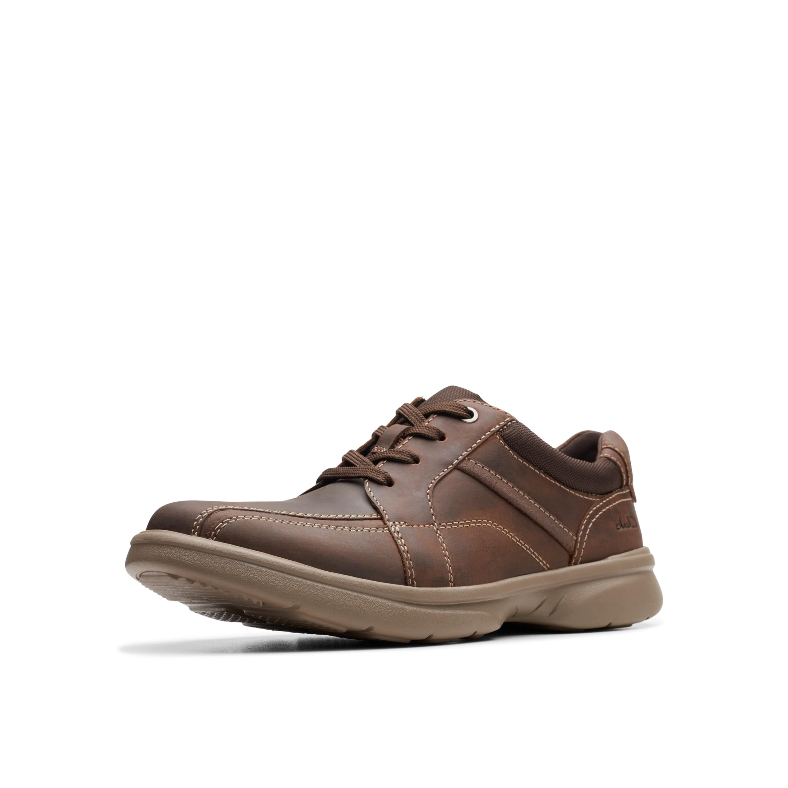 Clarks 其乐Bradley Walk男鞋牛津鞋 经典耐磨轻便透气缓震商务休闲鞋 皮革（Beeswax） 41 (8 US)