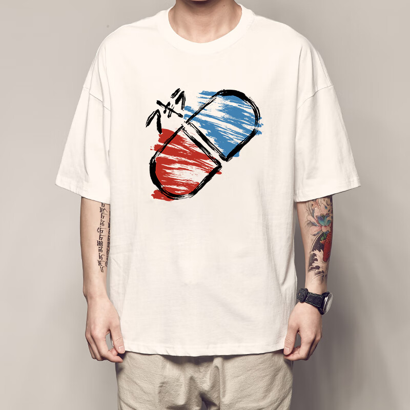 沧瀚哈卫奇阿基拉t恤光明战士亚基拉短袖衣服大友克洋金田正太郎周边