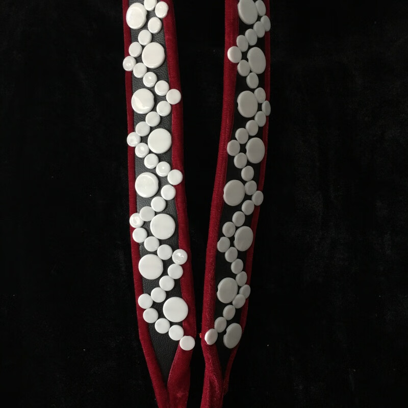 彝族服英雄带 凉山男装配饰彝族男士英雄结都塔有