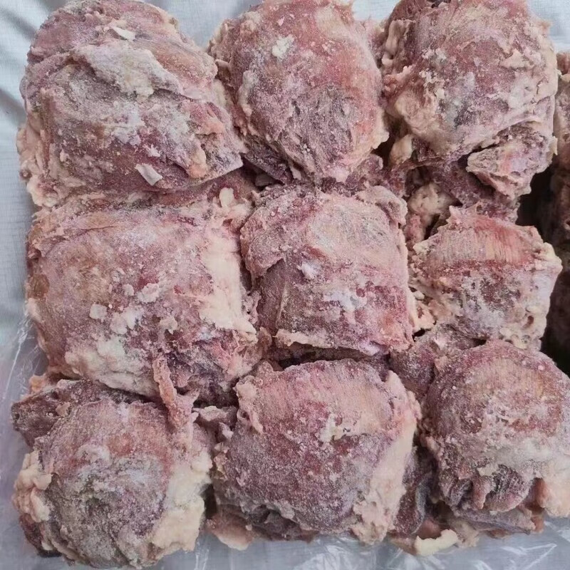 熟核桃肉20斤解冻不散猪肉脸肉7成熟 猪头肉核桃肉卤菜食材 核桃肉 20