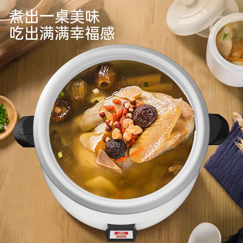 三角牌(Triangle) 电饭煲电饭锅老式老款传统普通直身家用4-5-8个人单人小型迷你 加厚鼓型锅(适合2-3人) 3L