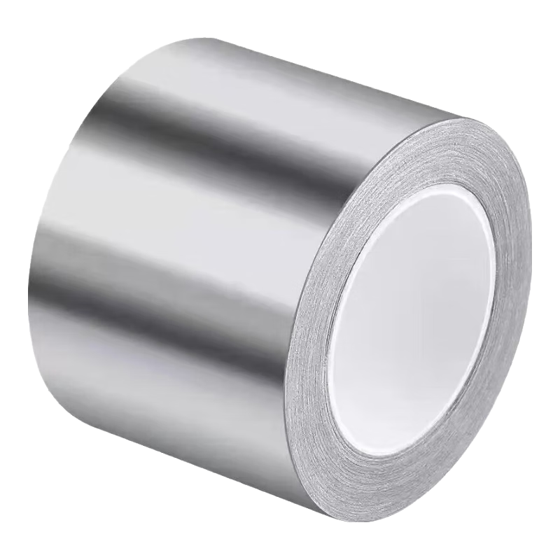 厨房防油贴纸防水防霉耐高温自粘铝箔纸 铝箔胶带一卷 5cm*5m  1.6