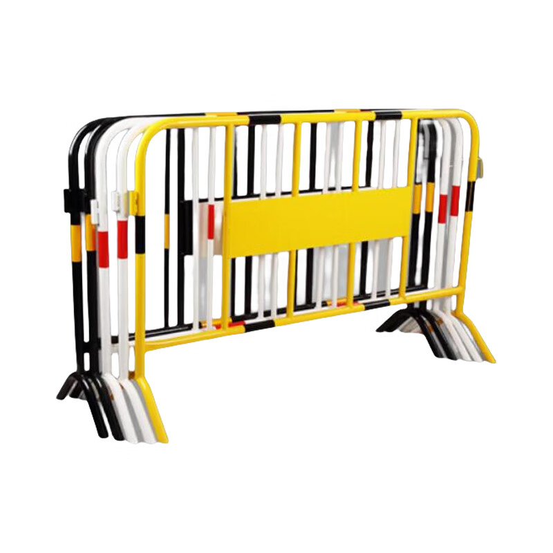 寻程 停车场公路隔离护栏 围挡 防撞交通施工移动围栏 黑黄1*1.