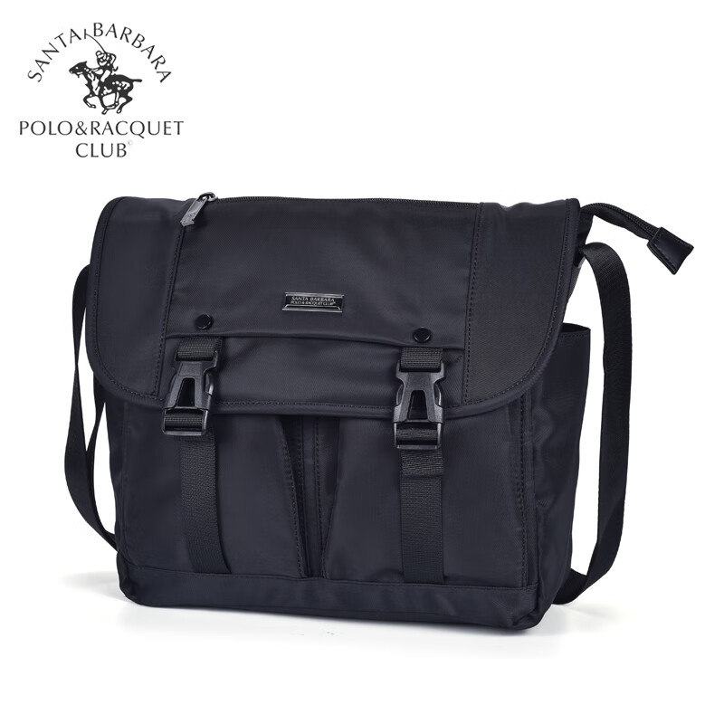 男包休闲大容量邮差包单肩斜挎包差旅包盖式跨包背帆布包新年礼物