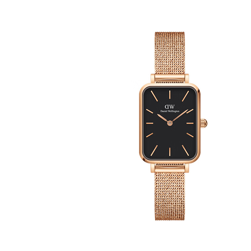 丹尼尔惠灵顿（DanielWellington）dw手表女 复古小方表石英女士手表欧美腕表 七夕情人节礼物送女友 小方块