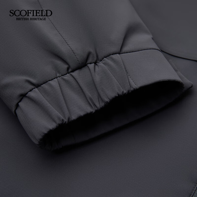Scofield男装25年秋冬新品时尚通勤休闲短款夹克棉服厚外套潮男 藏青色 L (175)