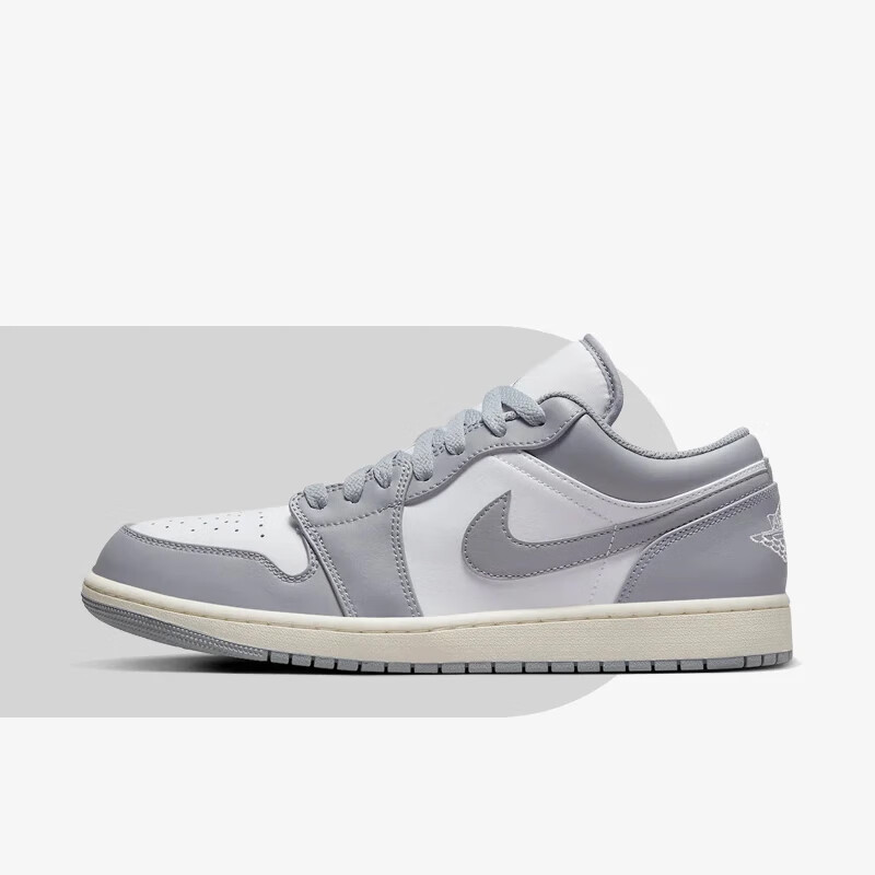 nike耐克air jordan 1 low aj1水洗丹宁牛仔蓝男子低帮板鞋 553558