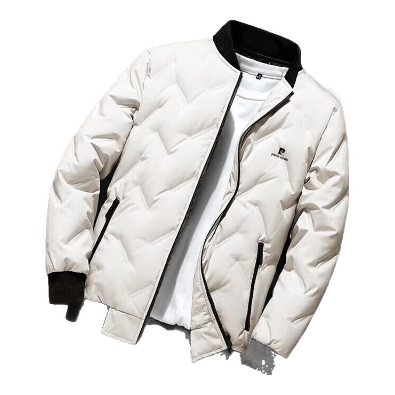 ���ڲ�����Ƥ��������pierre cardin�����޷��ж�����ʿ��ů�������ް������������Լ���� �װ�ɫ L 