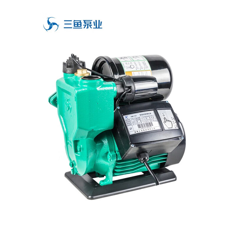 三魚牌智能自吸泵自來水增壓泵家用全自動井用管道加壓單相220V 1噸15米0點(diǎn)18千瓦標(biāo)準(zhǔn)款