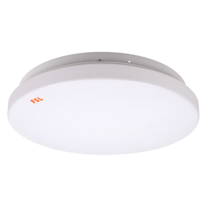 FSL 佛山照明LED微波雷達(dá)感應(yīng)吸頂燈人體感應(yīng)過道陽臺車庫替換聲光控 微波感應(yīng)燈14W白光(全亮-全滅)