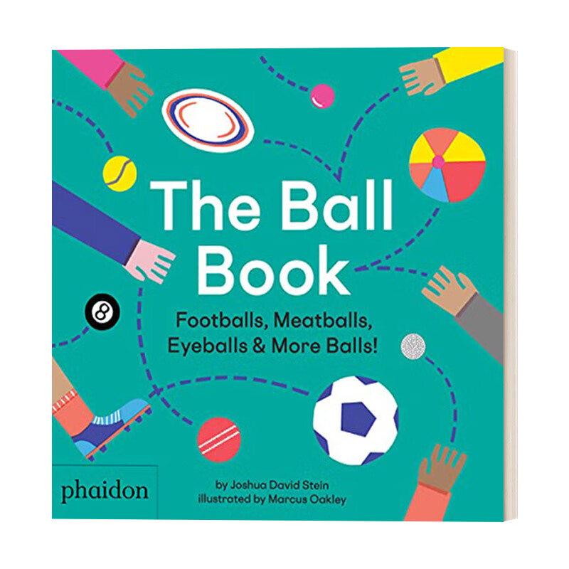 进口原版 the ball book 球之书 足球 排球 眼球 任何你能想到的球!