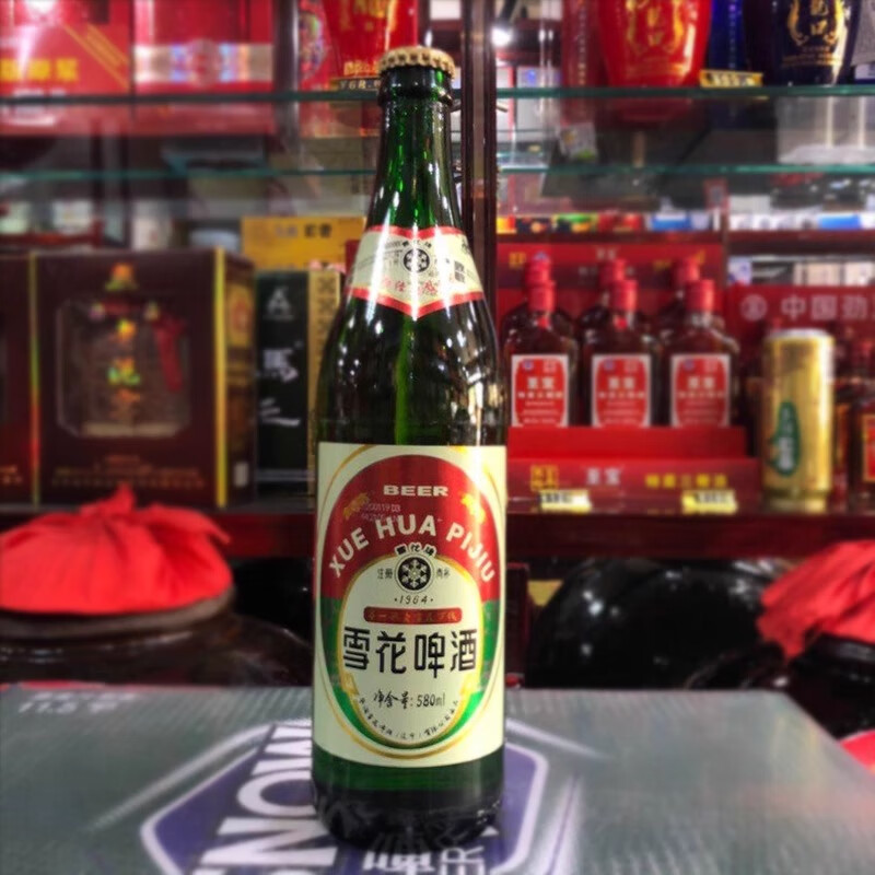 雪花沈阳老雪花1964经典雪花啤酒儿时记忆580ml瓶装整箱闷倒驴 经典老