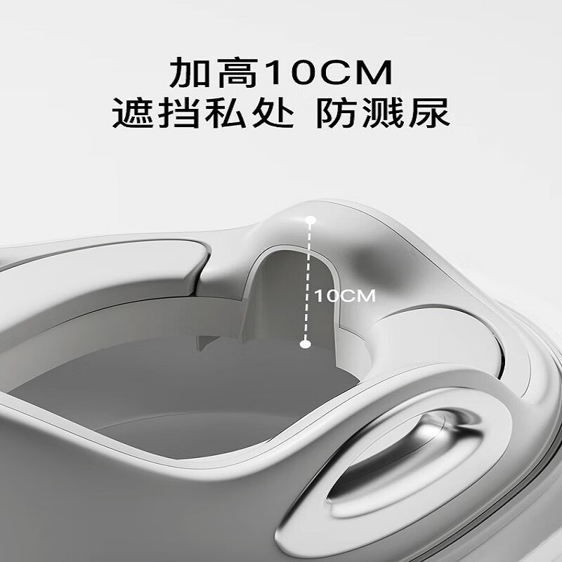 ONLYOU BABY儿童马桶坐便圈男孩女宝宝专用坐垫婴儿便盆器梯小孩厕所辅助大号 维尔粉-硅胶软垫+双层踩脚凳 【免安装】全包胶靠背(送挂钩)