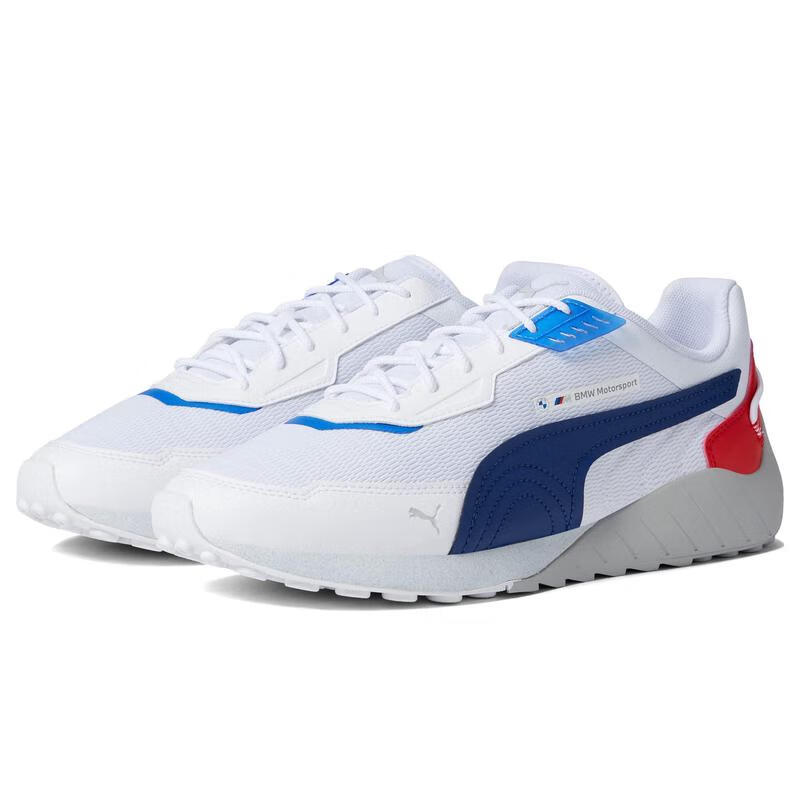 彪马(puma)bmw m 男士运动休闲鞋时尚拼色百搭男鞋 puma white/estate