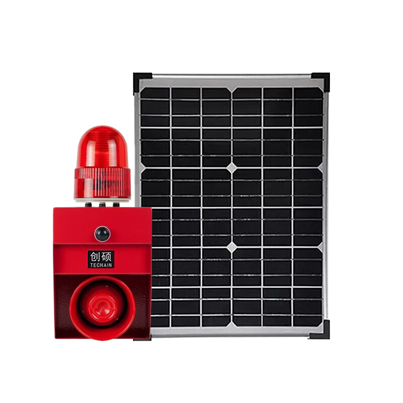 创硕 声光报警器 zx-01 太阳能声光警示器(单位个)