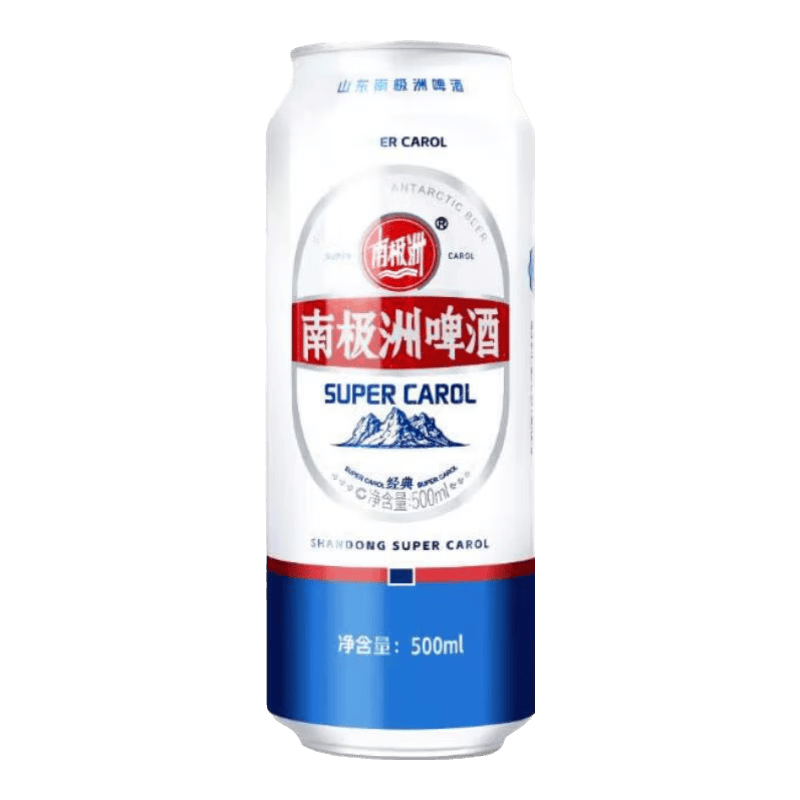南极洲啤酒整箱全麦拉格10度11度麦芽易拉罐装不含添加 南极洲全麦10° 500mL 1罐