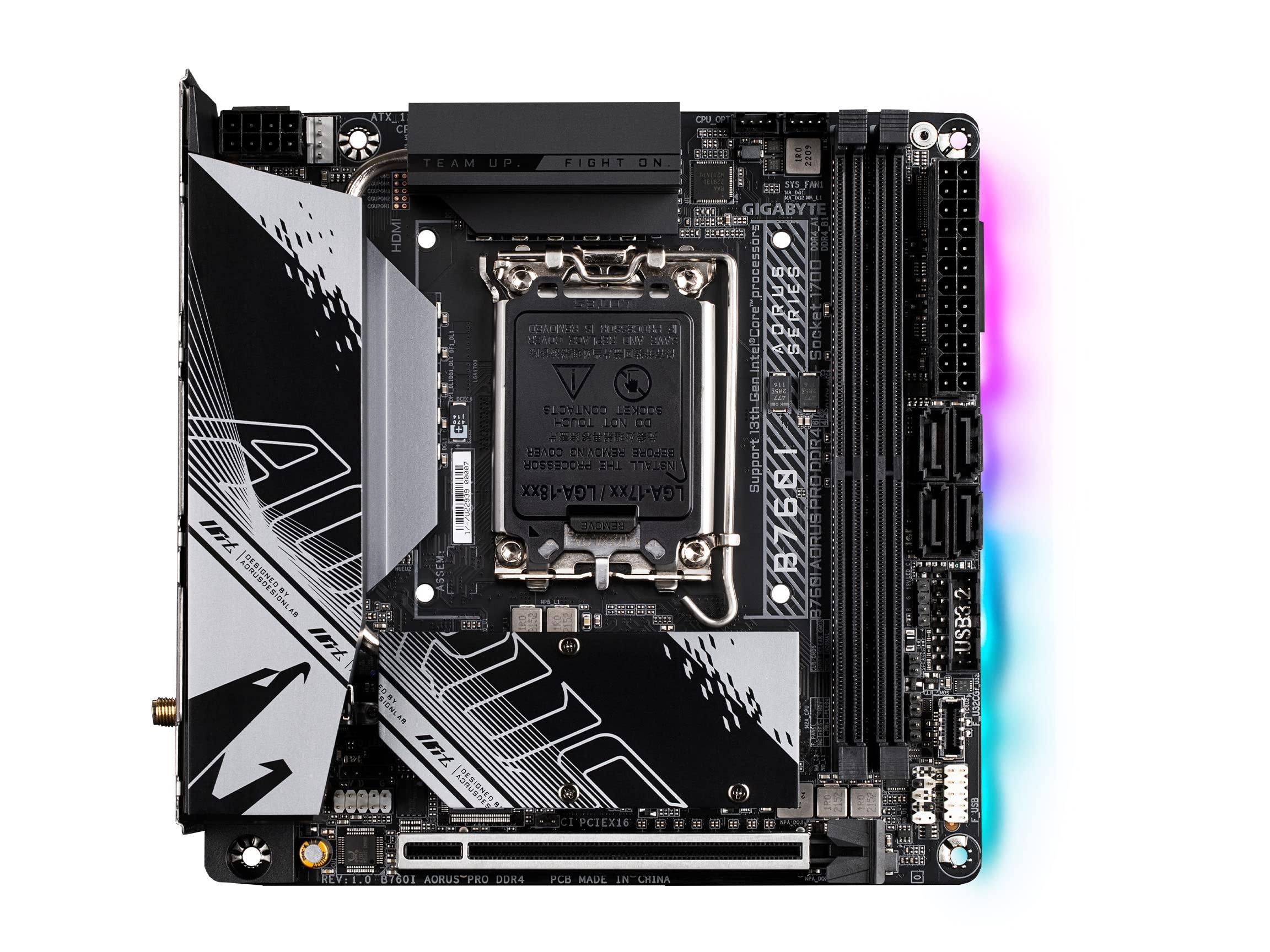 GIGABYTE 技嘉 B760I AORUS PRO DDR4 英特尔B760 64.0 GB DDR4