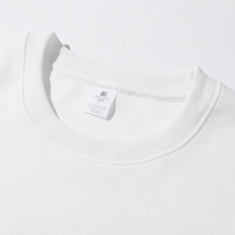 NASAR-FARM官方卫衣男春秋季情侣款圆领上衣青年重磅华棉宽松情侣打底衫女 DWY-猎豹-黑色 XL (130-145斤)