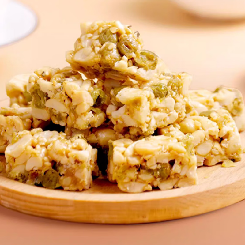 糖458gx5袋装原味香辣味豌豆花生酥传统糖果 重庆狗屎糖458克x1袋原味