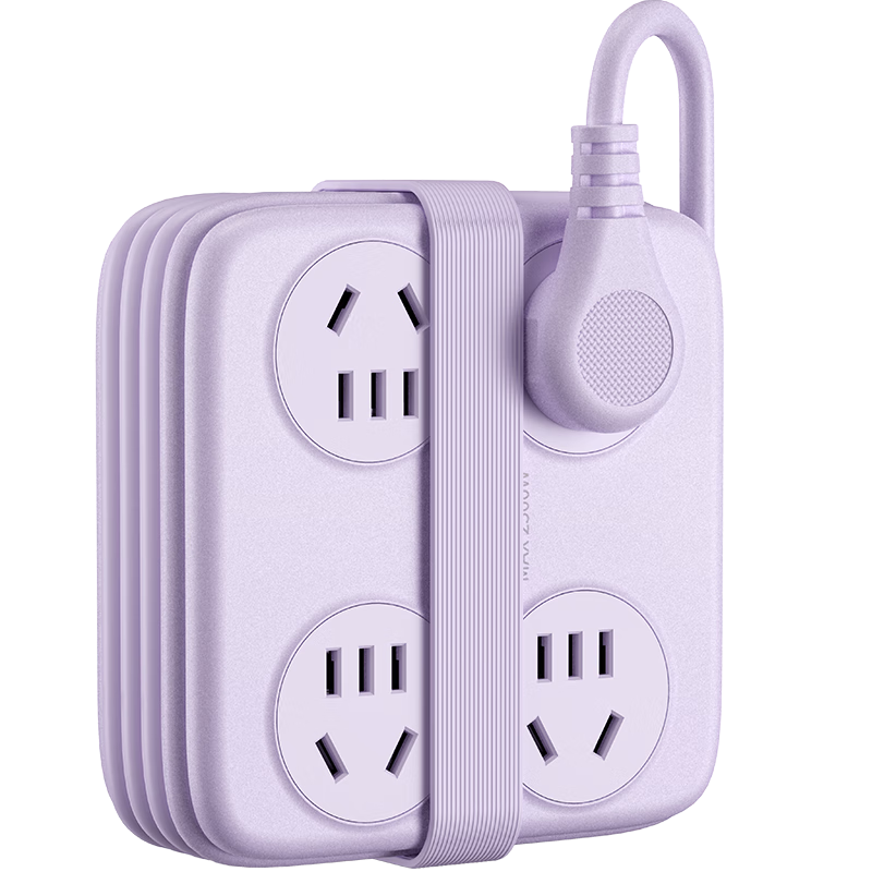 奥睿科【3C认证】插排/USB插座/插线板/桌面充电站/排插/插板/拖线板 总控开关 11位全长1.69米