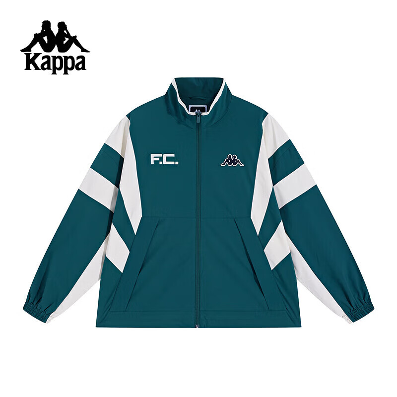 卡帕（Kappa）背靠背男子运动夹克24新款复古开衫球衣上衣外套K0E52JJ02 K0E52JJ02-3066 S