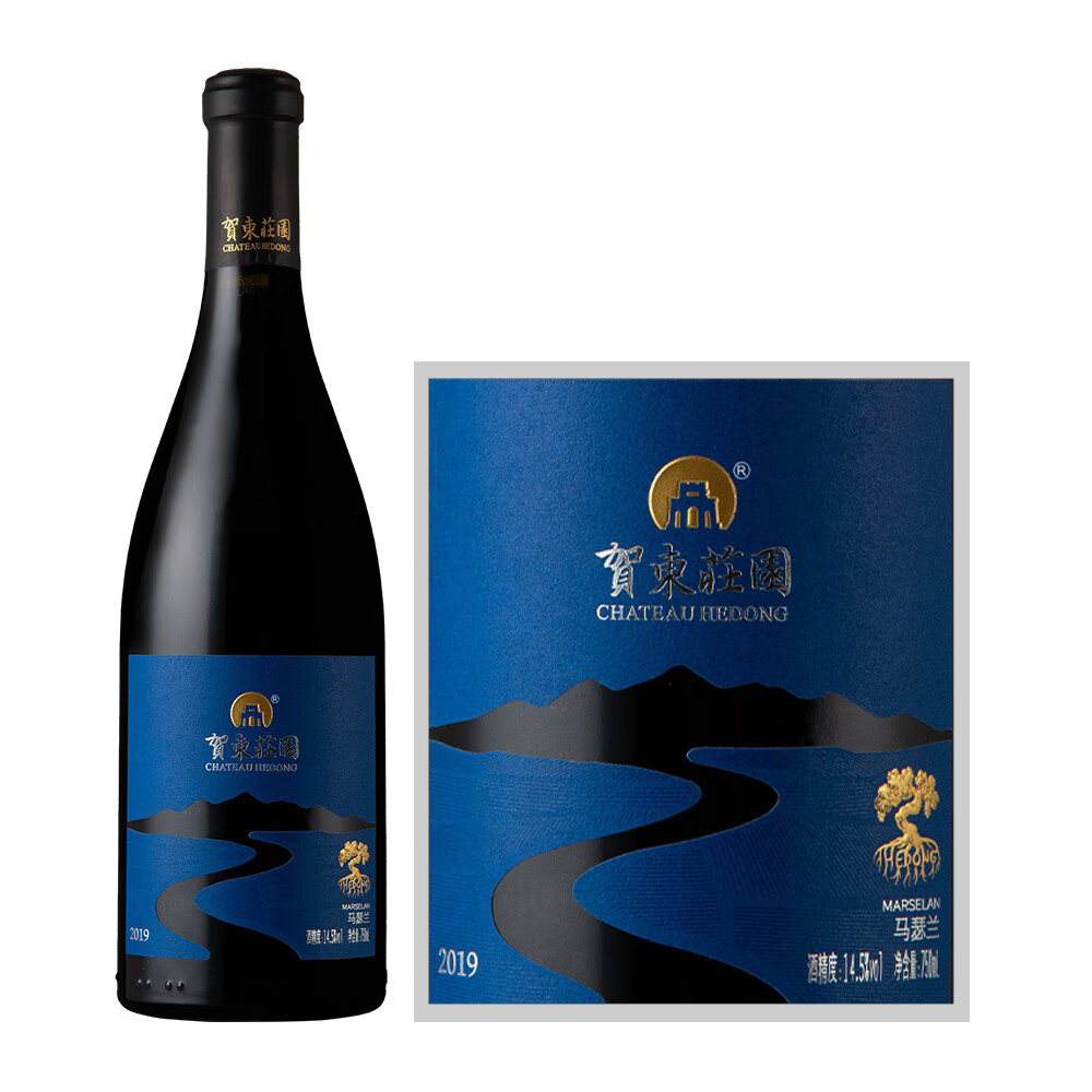 贺东庄园根系列马瑟兰干红 中国精品葡萄酒 宁夏贺兰山东麓二级庄