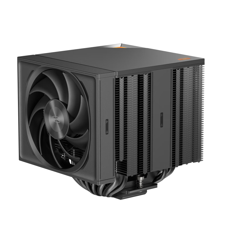 超频三（PCCOOLER）RZ820 8热管CPU风冷散热器（290W/巨型双塔/航空铝ARGB磁吸顶盖/14CM大风扇/聚合铜底）