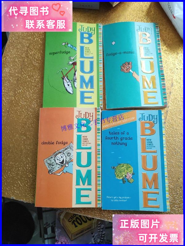 【二手9成新】judy blume penguin【4本合售】 /看图 看图