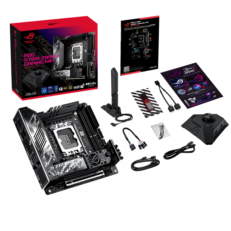 华硕 ROG STRIX Z890-I GAMING WIFI 华硕迷你 图 9