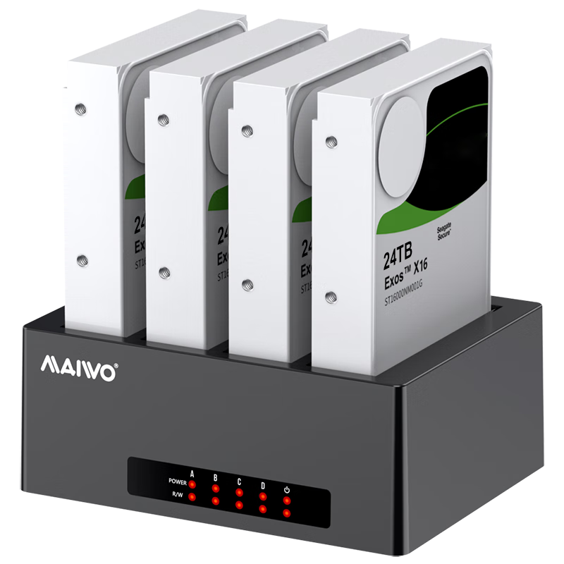 ���֣�MAIWO�� K3084C Ӳ�̵���3.5/2.5Ӣ�� Type-C����λ�ʼǱ�̨ʽSATA����SSD��̬�ƶ���е�������Ӳ�̺� 277Ԫ