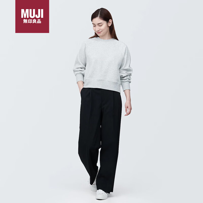 ��ӡ��Ʒ��MUJI��Ůʽ ���ܱ�֯ �˶��� ���� ŮʿŮ�� ǳ��ɫ-���� XL 