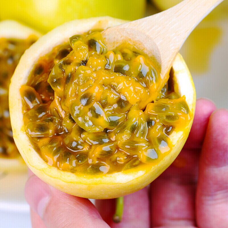 鑫佳叶黄金百香果 12粒装 单果45-60g【约1斤】